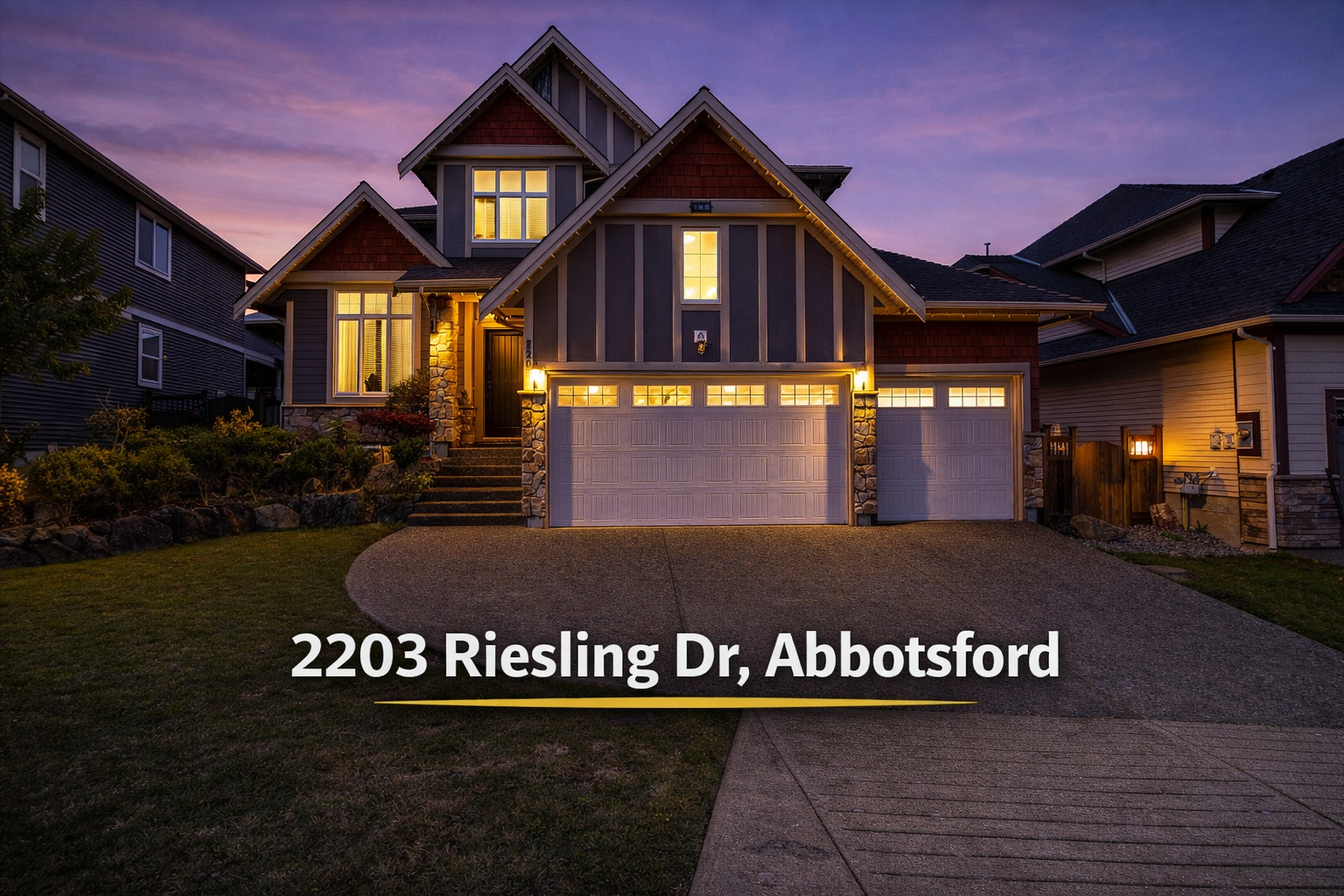 2203 Riesling Dr Abbotsford 1 2203 Riesling Dr Abbotsford BC home for sale in Pepin Brook Estates