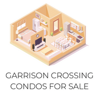 Floor plan of a garrison crossing condo