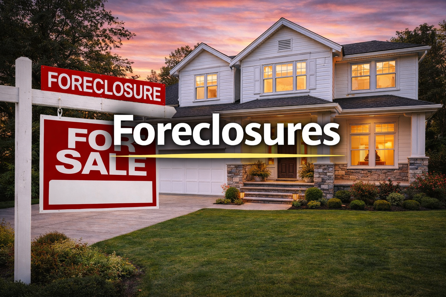 foreclosures